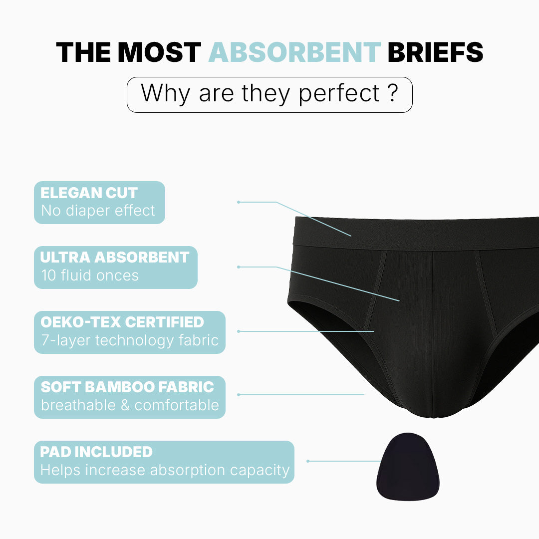 Ultra Absorbent Briefs